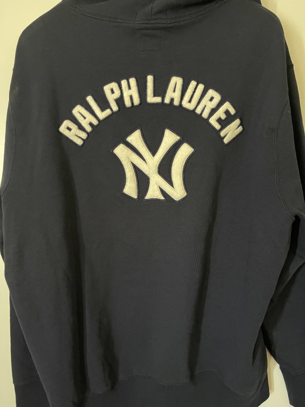 Polo Ralph Lauren Navy New York Yankees  Hoodie XXL NWT - Picture 5 of 13